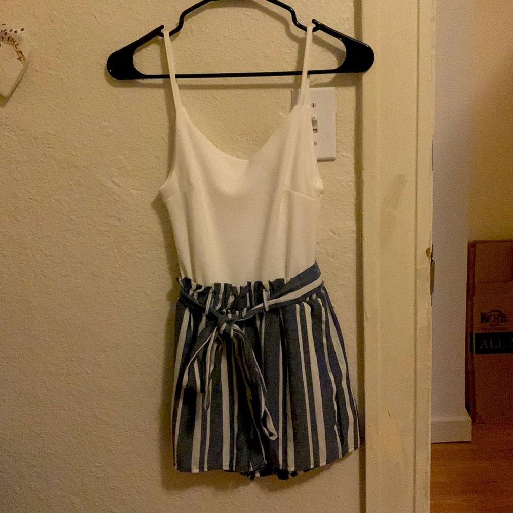 Linen Romper Dress